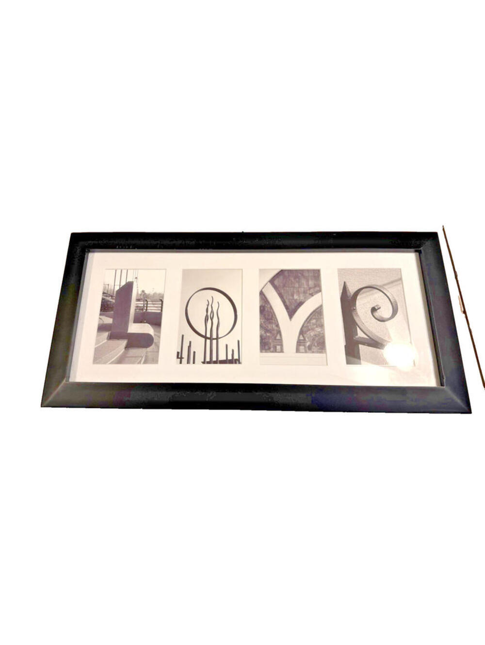 Abstract Black & White  Photography Framed Art
